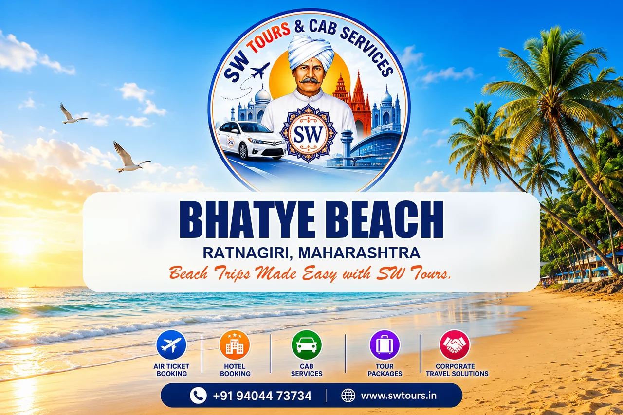 Bhatye Beach Cab Booking SW Tours beach cab booking banner