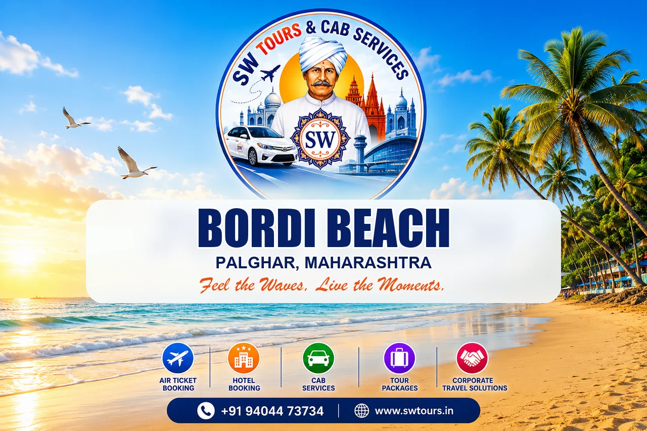 Bordi Beach Cab Booking SW Tours beach cab booking banner