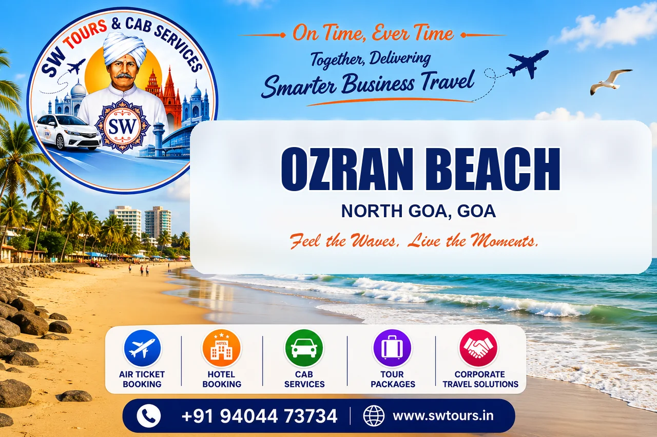 Ozran Beach Cab Booking SW Tours beach cab booking banner