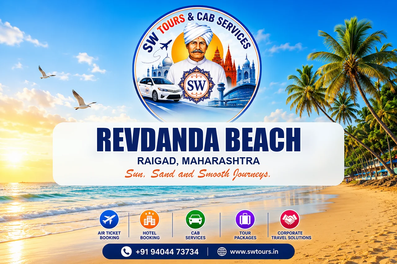 Revdanda Beach Cab Booking SW Tours beach cab booking banner