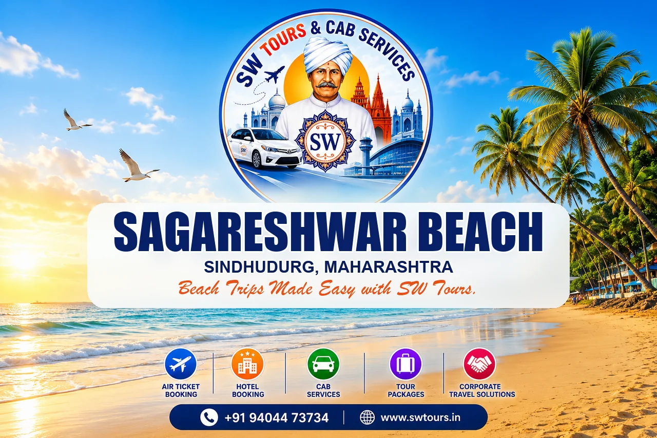 Sagareshwar Beach Cab Booking SW Tours beach cab booking banner